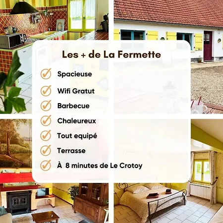 Hébergement de vacances La Fermette-wifi-plain Pied-6min De Le Crotoy-pmr *